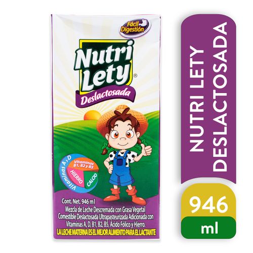 Bebida Láctea Nutrilety Deslactosada - 949ml