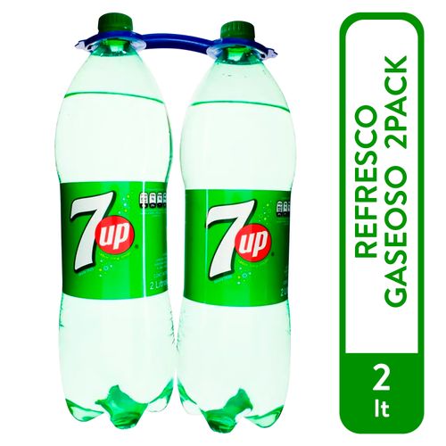 Gaseosa 7Up Lima Limon Pet 2Pack 2000Ml
