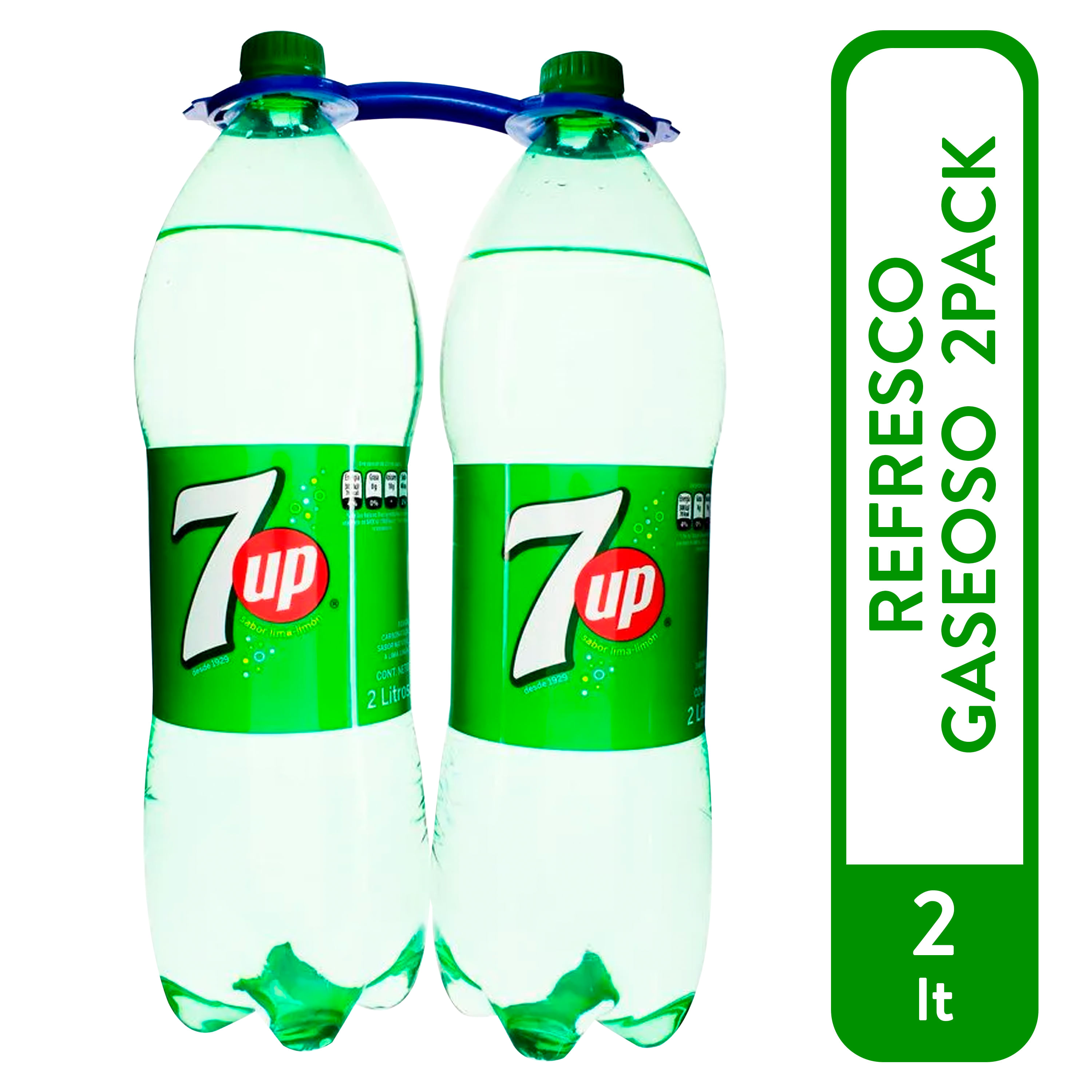 SEVEN UP Zero Refresco de Lima Limón con gas sin azúcar - Pack de 24 x 330  ml : : Alimentación y bebidas