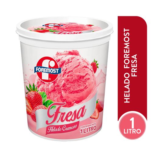 Helado Foremost Fresa - 1000 g