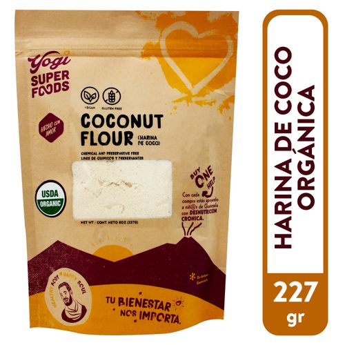 Harina Yogui De Coco Orgánica - 227gr