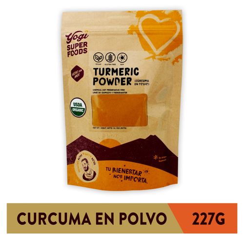 Harina Yogui De Cúrcuma Orgánica - 227 g