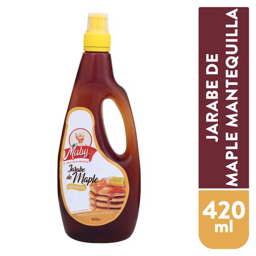 Jarabe Maby De Maple Mantequilla 453gr