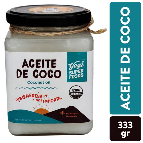 Aceite Yogui De Coco Organico Frio - 375gr