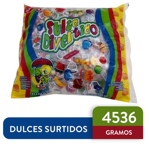 Dulces La Sultana Jumbo Surtido - 4536 g