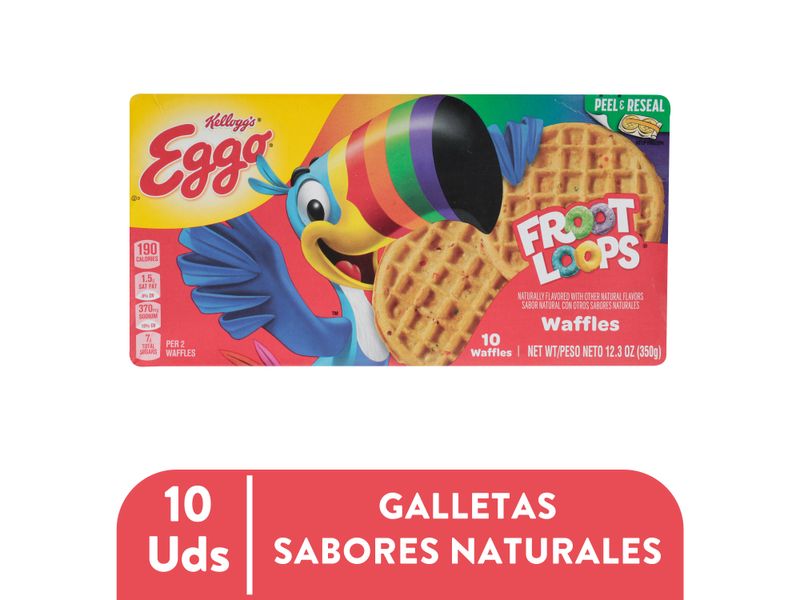 Comprar Waffle Eggo, Froot Loops 349gr Walmart Guatemala