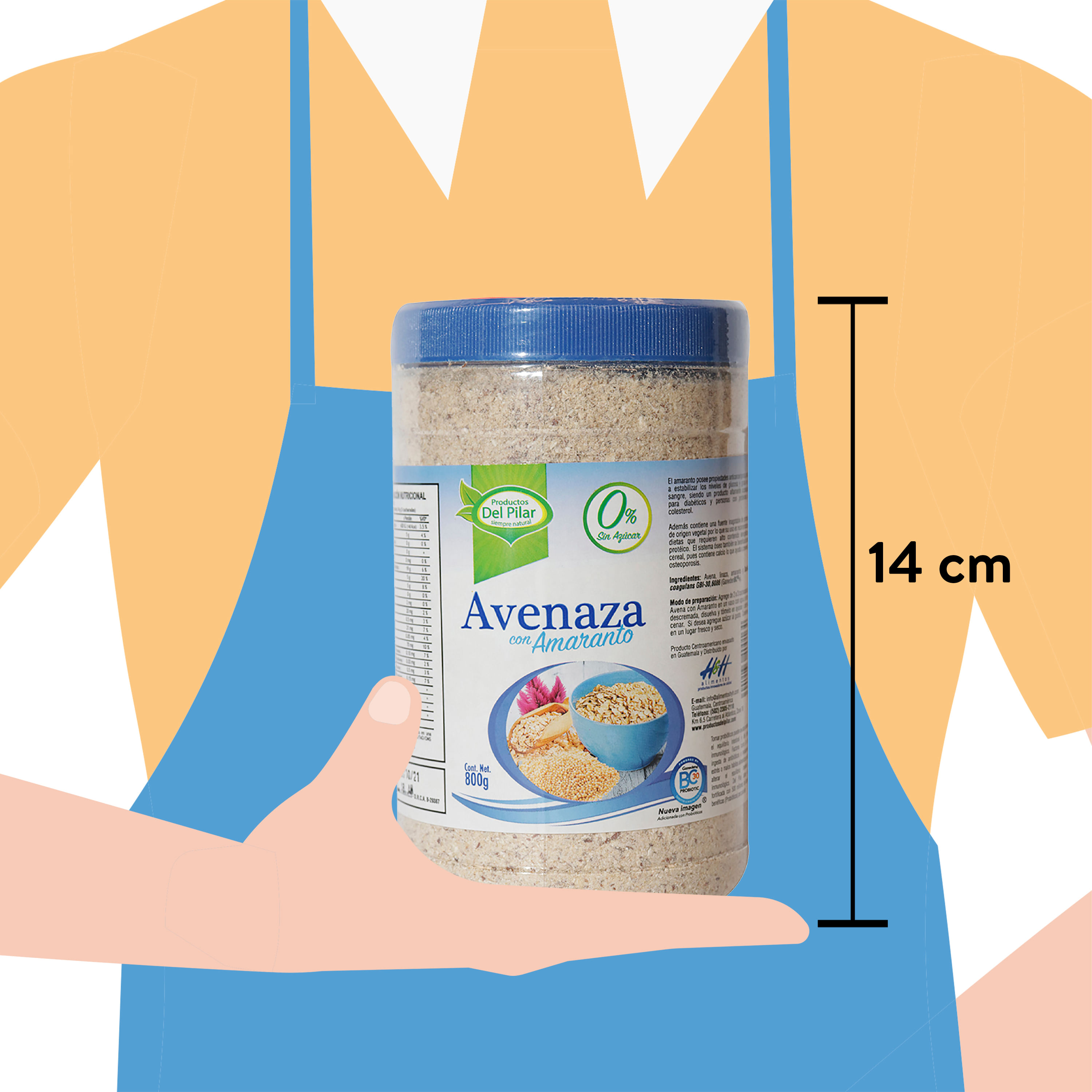 Salvado De Avena Alin Bolsa - 350gr - Maxi Palí