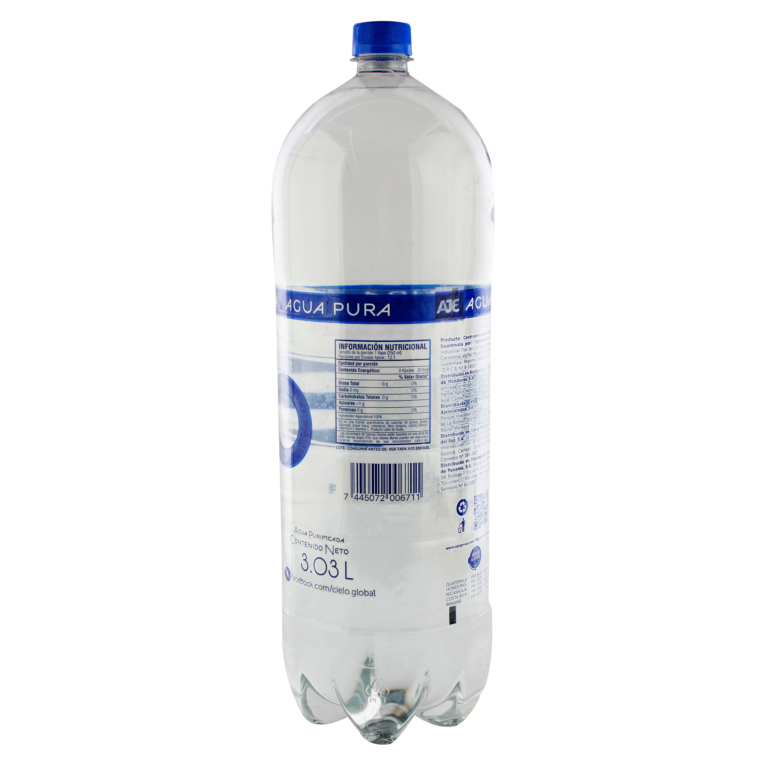 Comprar Agua Purificada Great Value Botella - 1000 ml