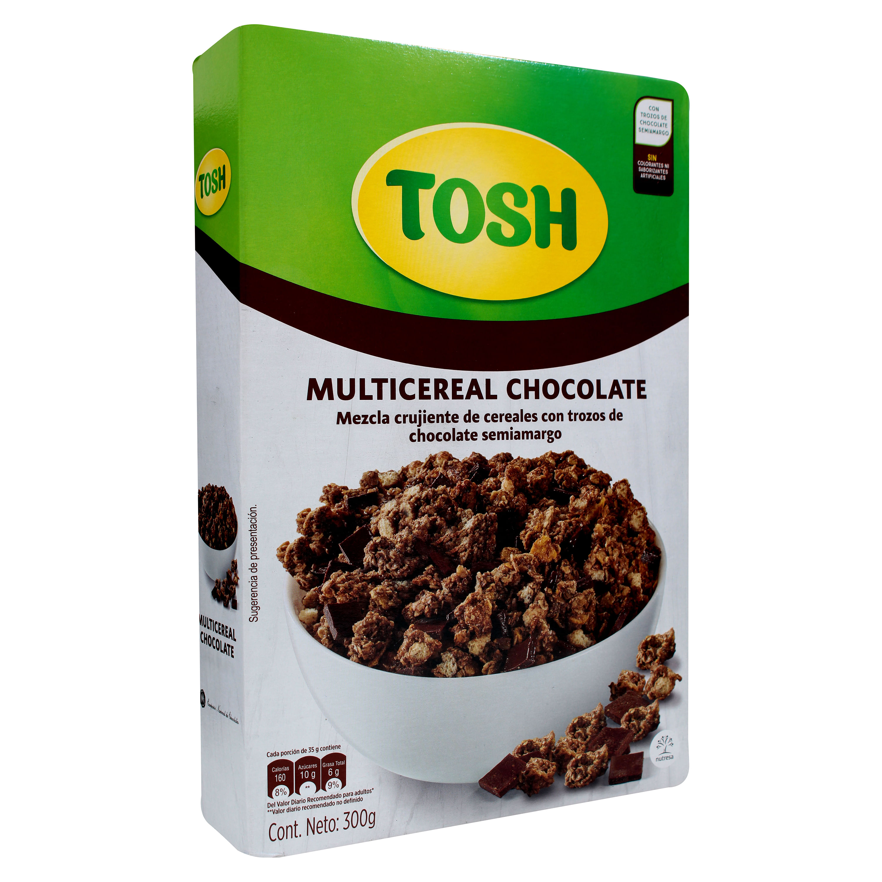 Comprar Cereal Tosh Multicereal Chocolate Caja - 300gr | Walmart ...