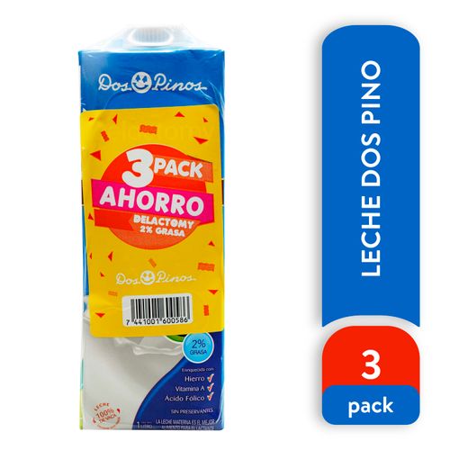Leche Dos Pinos Liquido Delactomy 3 Pack - 1000ml