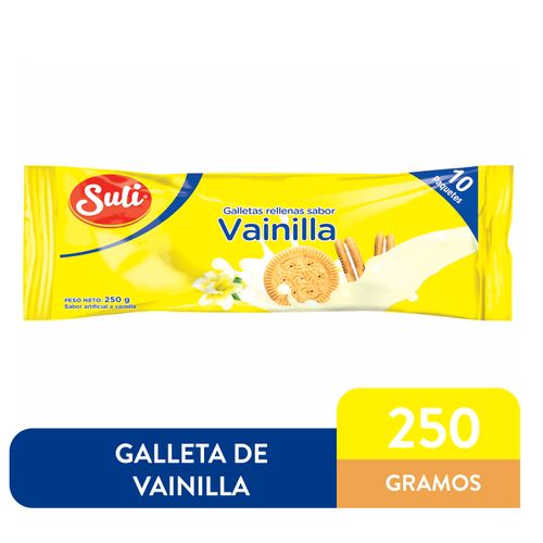 Galleta Suli Rellena De Vainilla -250 g