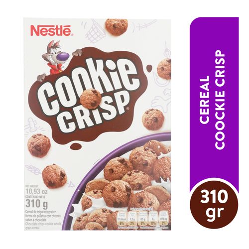NESTLE Cookie Crisp Chocolate Cereal 310g Caja