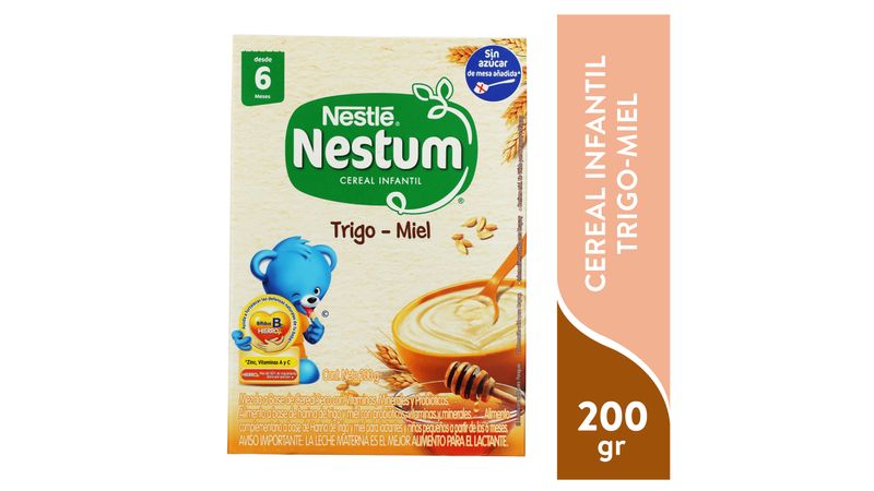 Cereal Infantil NESTUM Trigo con Leche