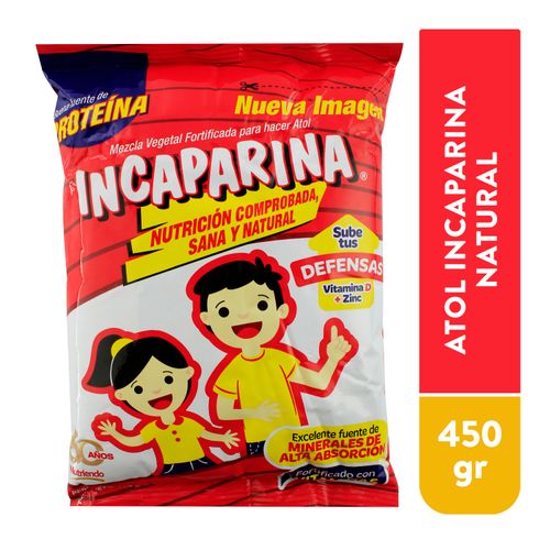 Atol Incaparina Natural con proteinas - 450gr