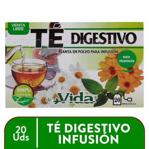 Té Vida En Polvo Digestivo - 30 g