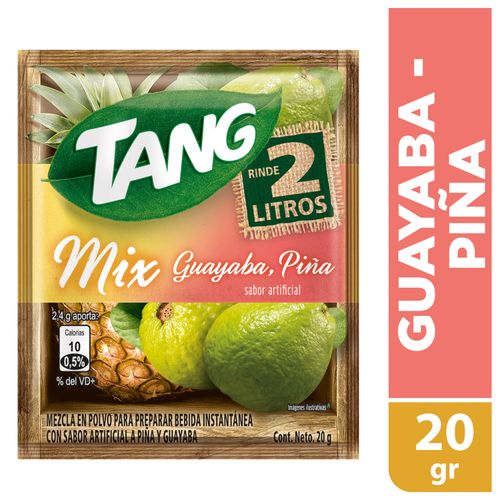 Bebida En Polvo Tang Sabor Mix Piña Guayaba Sobre - 20g