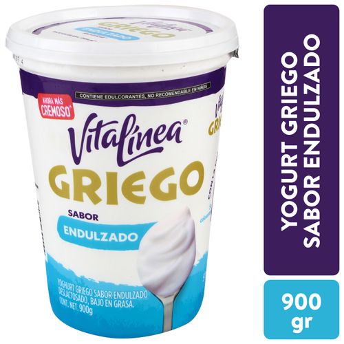 Yogurt Danone Vitalinea Griego Natural -  900gr