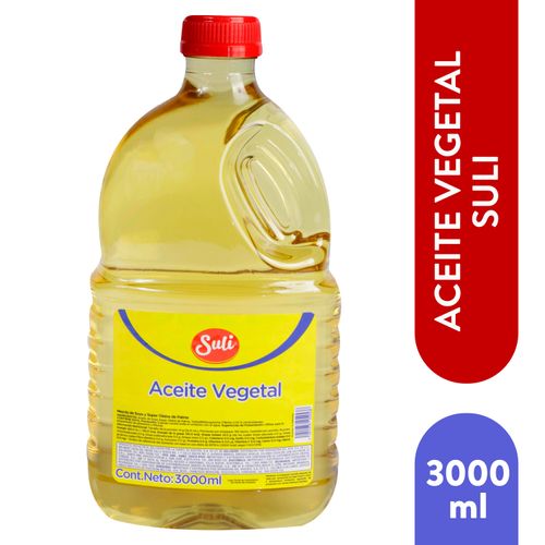 Aceite Vegetal Suli - 3000 ml