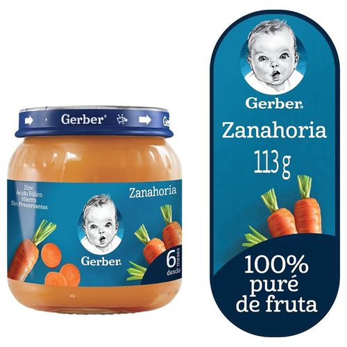 Colado Gerber Zanahoria Paso 2 - 113 g
