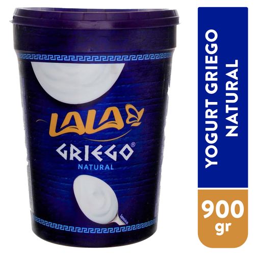 Yogurt Lala Griego Natural - 900gr