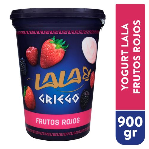 Yogurt griego Lala frutos rojos - 900 g