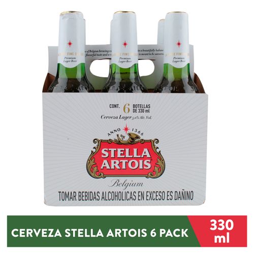 Comprar 6 Pack Cerveza Negra Modelo Vidrio - 335ml