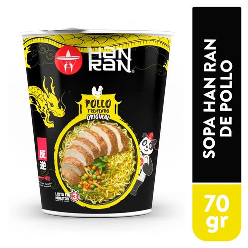 Sopa Han Ran Pollo Original 70gr