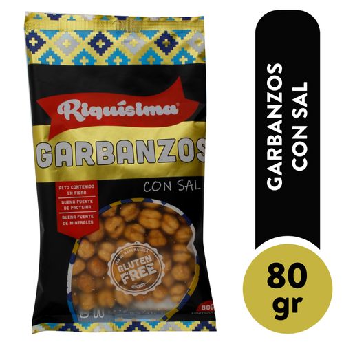 Garbanzos Riquisima Con Sal -80 g