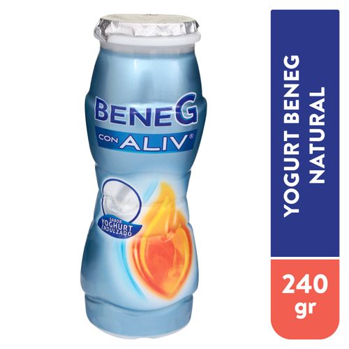 Yogurt natural Danone sin azúcar añadido - 240 g