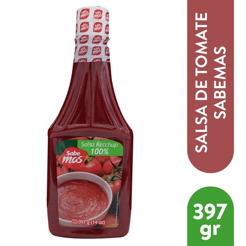 Salsa de tomate Sabemas ketchup - 397 g