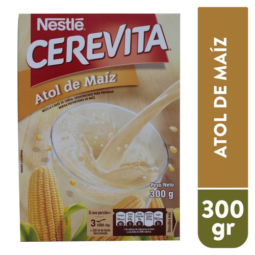 Atol Cerevita de Maíz Cereal Deshidratado Caja de -300g