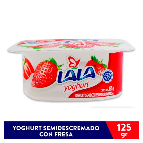 Yogurt Lala Batido Fresa - 125 g