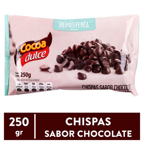 Cocoa Dulce Chispas De Chocolate 250Grs