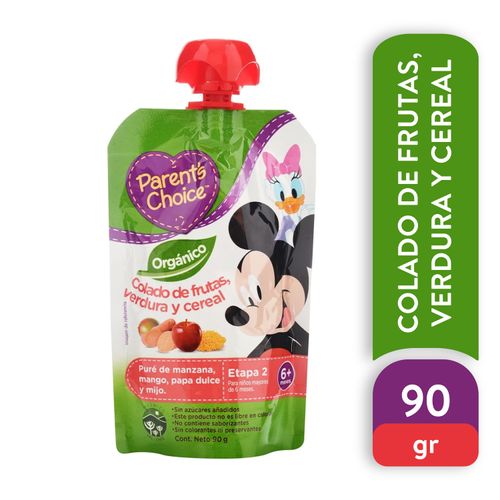 Colado Parents Choice Disney Frutcereal - 90gr