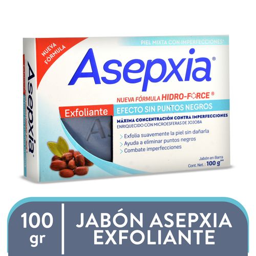 Jabón Asepxia Exfoliante - 100 g