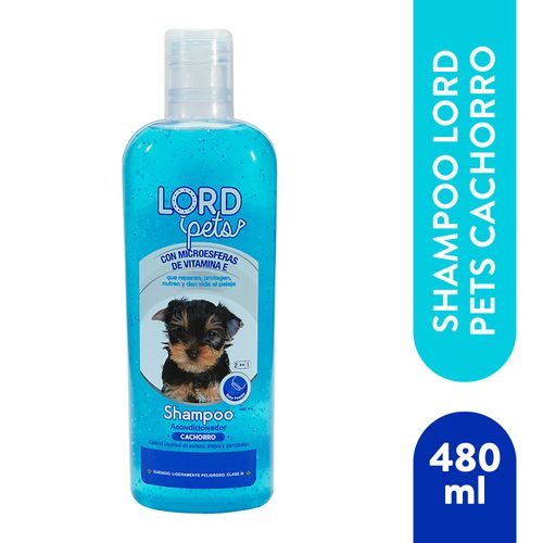 Shampoo Lord Pets Perro Cachorro 480 Ml