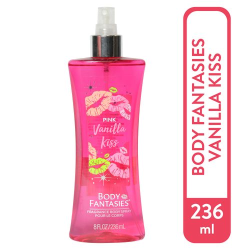 Body Fantasies Splash Vainilla Kiss - 236ml