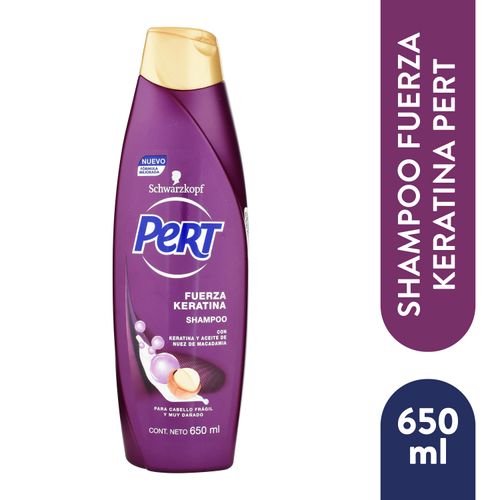 Shampoo Pert Fuerza Keratina 650Ml