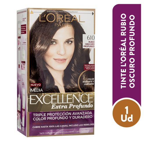 Tinte Excellence Castaño Puro 470Ton - 169.5ml
