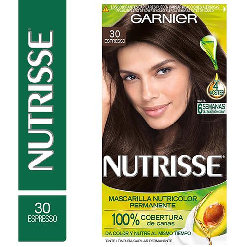 Tintura Permanente Garnier Nutrisse - Espresso 30