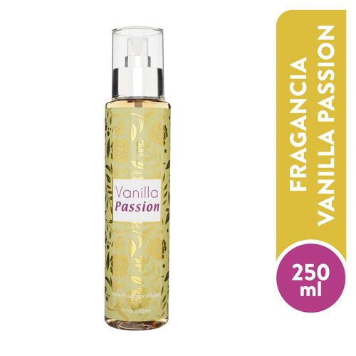 Bath And Body Mist Passion Vainilla -250ml