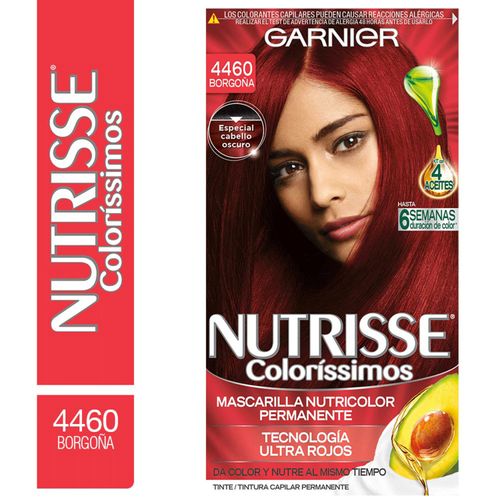 Tintura Permanente Garnier Nutrisse - Borgona 4460