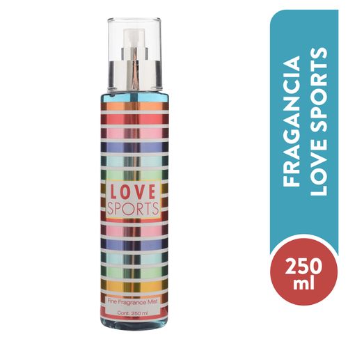 Loción Bath And Body Mist Love Sports - 250ml