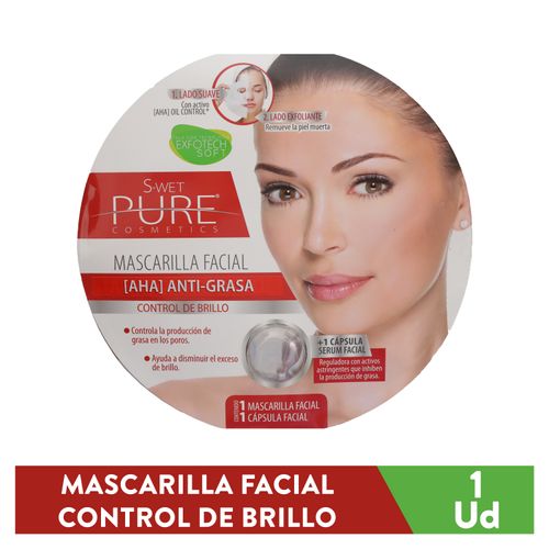 Mascarilla Lady Natural Swet P Aha Oil C Capsula 1U
