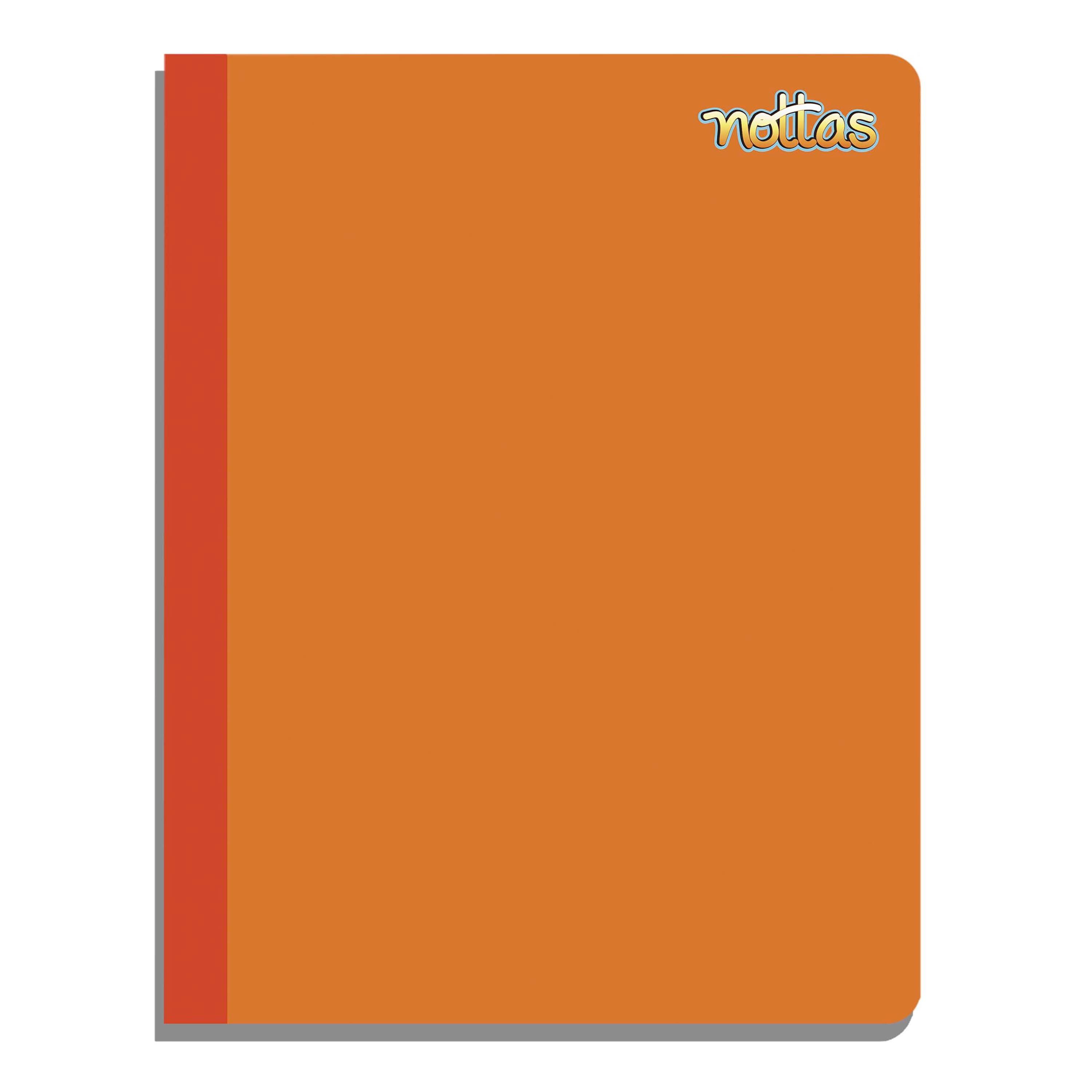 Cuaderno-Nottas-Cosido-Peque-o-Cuadros-8Mm-Naranja-100-Hojas-1-57470