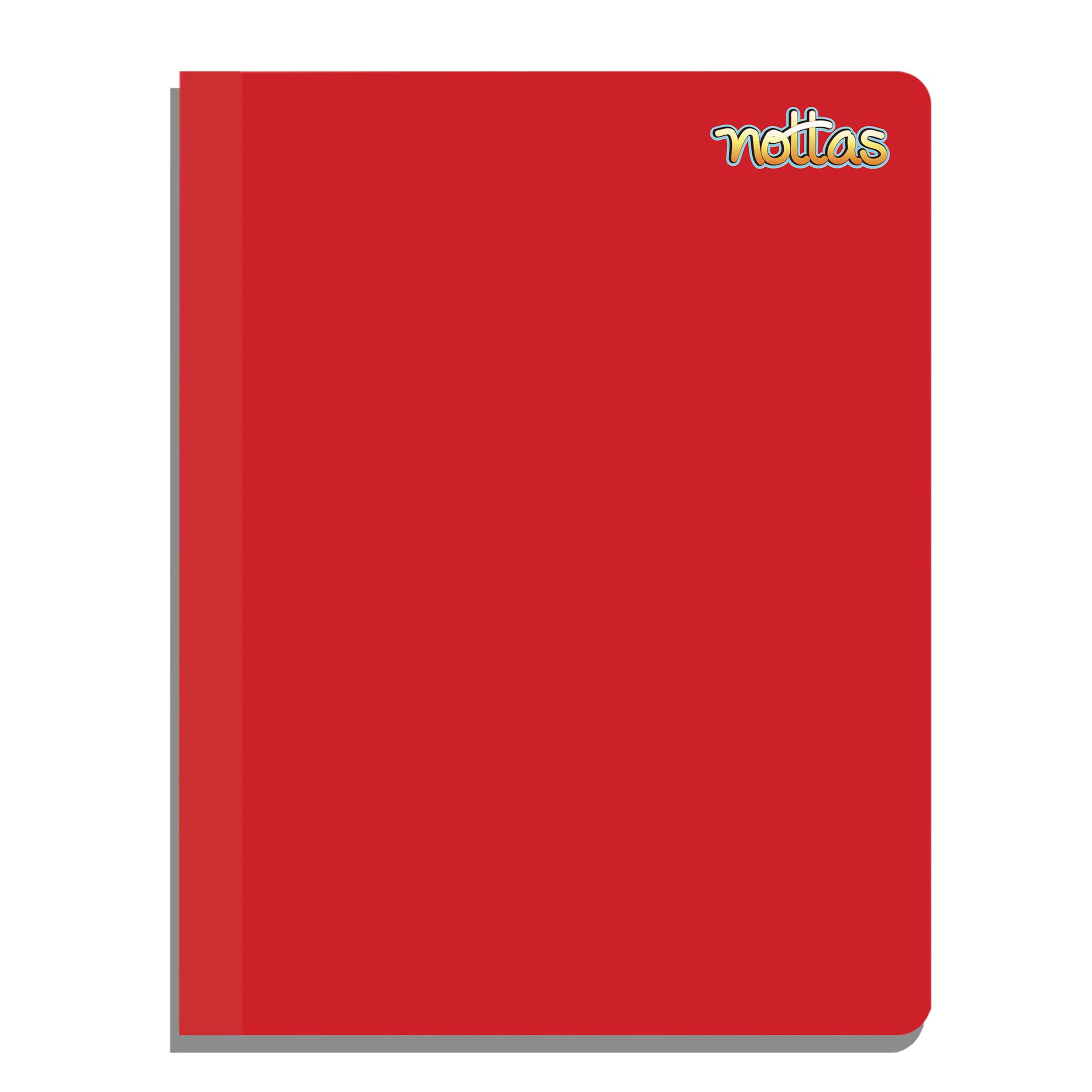 Cuaderno-Nottas-Cosido-Peque-o-Rojo-Rayas-100-Hojas-1-57471