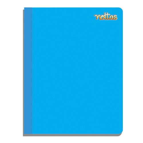 Cuaderno Nottas cosido pasta flexible tamaño francés celeste - 100 hojas