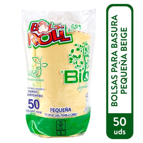 MIHOGAR BOLSA BASURA 39X40 BLANCA C/FACIL 10L 25 UDS. - Drolim