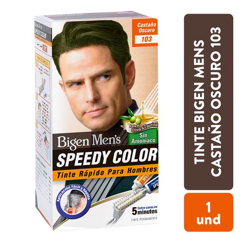 Tinte Bigen Mens Speedy 103 Castaño - 80gr