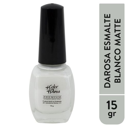 Esmalte Darosa Color Plus  Blanco 15G